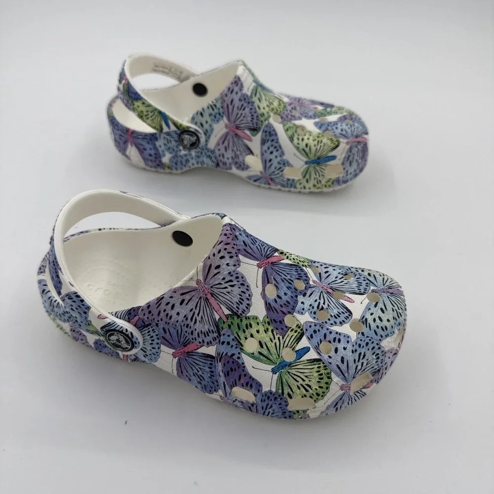 Croc Kids Classic Butterfly Crocs Size 13C